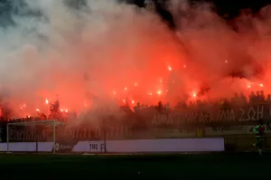 Οι ΑΕΚτζήδες στην Αρένα (φωτορεπορτάζ)