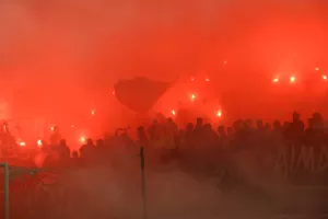 Οι ΑΕΚτζήδες στην Αρένα (φωτορεπορτάζ)