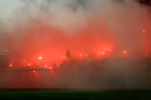 Οι ΑΕΚτζήδες στην Αρένα (φωτορεπορτάζ)