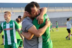 (ΒΙΝΤΕΟ Kerkida/φώτος) Τα πρώτα πανηγύρια για την άνοδο! 