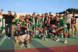 (ΒΙΝΤΕΟ Kerkida/φώτος) Τα πρώτα πανηγύρια για την άνοδο! 