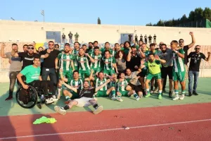 (ΒΙΝΤΕΟ Kerkida/φώτος) Τα πρώτα πανηγύρια για την άνοδο! 