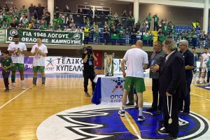 Η απονομή στους Κυπελλούχους (Φώτος/Βίντεο)