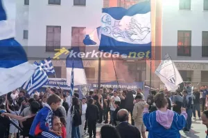 Αποθέωσαν την αποστολή οι Αραδιππιώτες! (Φώτος/Βίντεο Kerkida)