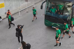 Η άφιξη της Ομόνοιας στο ΓΣΠ (Φώτος kerkida)