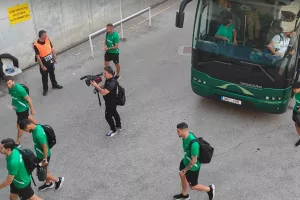 Η άφιξη της Ομόνοιας στο ΓΣΠ (Φώτος kerkida)