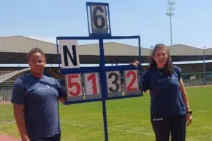 Νέο φανταστικό παγκύπριο ρεκόρ Κ20 και Κ18 η Μαρίνα Χατζηκώστα