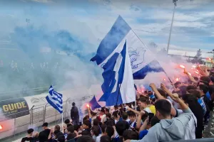 Ομόνοια Αραδίππου-Ολυμπιακός: Αγκαλιά με την άνοδο με γκολ του Ποντικού στο 90+1!