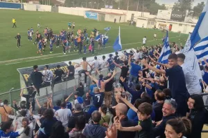 Ομόνοια Αραδίππου-Ολυμπιακός: Αγκαλιά με την άνοδο με γκολ του Ποντικού στο 90+1!