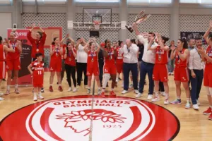 Συγχαρητήρια ανακοίνωση της ΚΑΕ Ολυμπιακός για τον τίτλο στο μπάσκετ Γυναικών