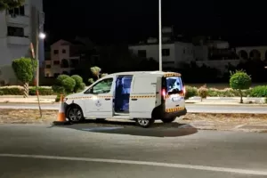 Έριξαν μολότοφ σε όχημα κινητής κάμερας στη Λεμεσό