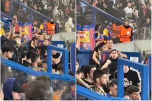 Συνελήφθησαν οι δύο οπαδοί της Μπαρτσελόνα που έκαναν χειρονομίες στους φίλους της Παρί