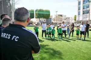 Σπουδαία κίνηση από τον Άρη: Ξεκίνησαν οι προπονήσεις για παιδιά με αυτισμό (Φώτος)