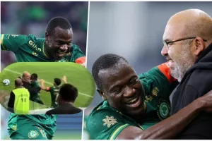 (BINTEO kerkida) Μετά το γκολ, έτρεξε στον Γιώργο ο Αλιούμ!