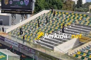 Έλεγχος στο πέταλο των οργανωμένων της ΑΕΚ (φώτος kerkida)