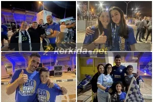Οι Παφίτες μαζεύτηκαν για να αποθεώσουν την αποστολή! (Φώτος Kerkida)