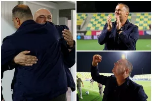 Πρώτα αποθέωση, μετά... αγκαλιά με τον Πρόεδρο! (Φώτος)