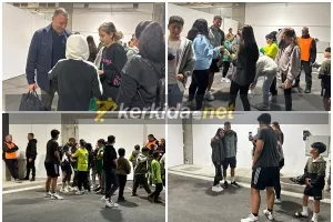Μαζεύτηκαν... για φωτογραφίες και αυτόγραφα (Φώτος)