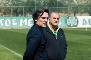 Στην προπόνηση του Παναθηναϊκού ο Μοντέλα