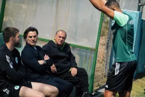 Στην προπόνηση του Παναθηναϊκού ο Μοντέλα, τα είπε με Τερίμ για Ακαϊντίν