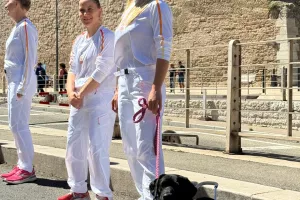 Η Καρολίνα Πελενδρίτου εκπροσώπησε την Κύπρο στην πρώτη ημέρα Λαμπαδηδρομίας στη Γαλλία