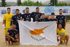 Η συμμετοχή της ομάδας Beach soccer της Πάφου στην Πάτρα
