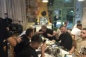 Δείπνο στο ποδοσφαιρικό τμήμα