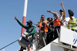 ΠΑΝΩ από 20.000 για να υποδεχτούν την αποστολή του ΠΑΟ (Βίντεο/Φώτος)