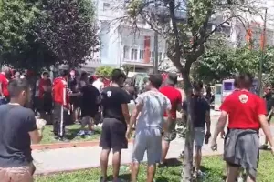 (ΒΙΝΤΕΟ/φώτος Kerkida) Άρχισε το pre-game στον Πειραιά!