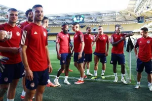 Πλάνα από την τελευταία προπόνηση πριν τον τελικό!