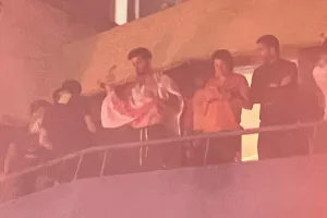 (ΒΙΝΤΕΟ-ΦΩΤΟΣ Kerkida) Κάηκε... ο εξώστης στην άφιξη των πρωταθλητών!