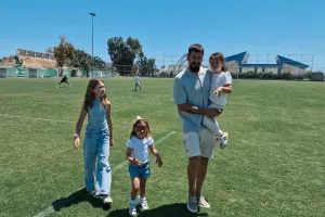 AEK- Ωραίες οικογενειακές στιγμές μετά την προπόνηση (Φώτος)