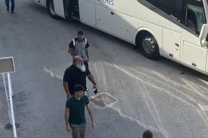 Η άφιξη της ΑΕΚ (φώτος kerkida)