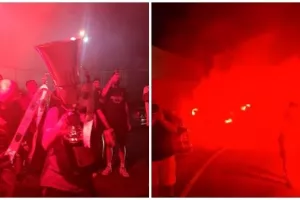 (ΒΙΝΤΕΟ) Έκαναν τη νύχτα-μέρα για τους νταμπλούχους!