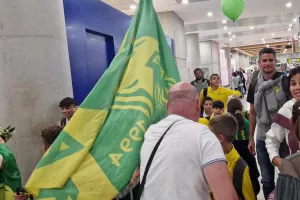 ΑΕΚ/Υποδοχή στο αεροδρόμιο! (φώτος) 