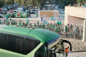 Η άφιξη της Ομόνοιας στο ΓΣΠ (Φώτος kerkida)