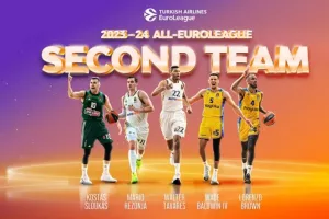 Με Σλούκα η δεύτερη καλύτερη πεντάδα της Euroleague
