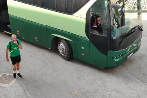 Η άφιξη της Ομόνοιας στο ΓΣΠ (Φώτος kerkida)