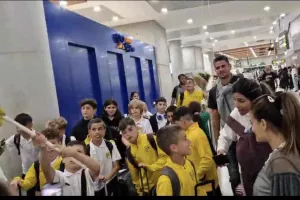 ΑΕΚ/Υποδοχή στο αεροδρόμιο! (φώτος) 