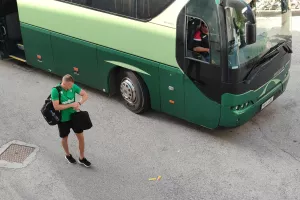 Η άφιξη της Ομόνοιας στο ΓΣΠ (Φώτος kerkida)