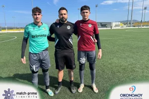 ΚΛΙΚΣ από τα φιλικά της Ομόνοιας Κ14-Κ16 με την ΑΕΚ 