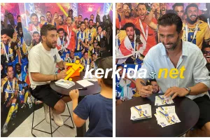 Χαμόγελα, αυτόγραφα, φωτογραφίες... 