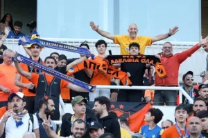 ΑΠΟΕΛ - ΑΕΚ: Το πρωτάθλημα... βάφτηκε γαλαζοκίτρινο για 29η φορά! (Φώτος)