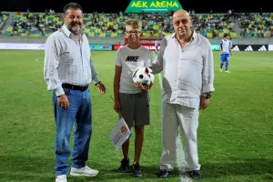 Στο ΑΕΚ Αρένα παιδιά από την Ουκρανία που φιλοξενούνται στην Κύπρο