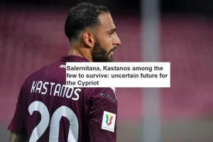 Tuttosalernitana για Κάστανο/ "Σε υψηλό επίπεδο, η Serie A θα μπορούσε να χτυπήσει την πόρτα"