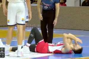 Χτύπησε ο Πετρούσεφ στο πόδι, αγωνία στον Ολυμπιακό 