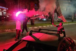 Βγήκαν... στους δρόμους οι ΠΑΟΚτζήδες στην Λεμεσό! (Φώτος/Βίντεο)