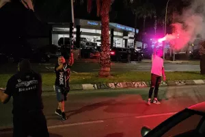 Βγήκαν... στους δρόμους οι ΠΑΟΚτζήδες στην Λεμεσό! (Φώτος/Βίντεο)