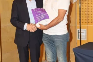 Βράβευση της αποστολής της Κυπριακής Ομοσπονδίας Γυμναστικής