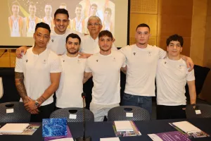 Βράβευση της αποστολής της Κυπριακής Ομοσπονδίας Γυμναστικής